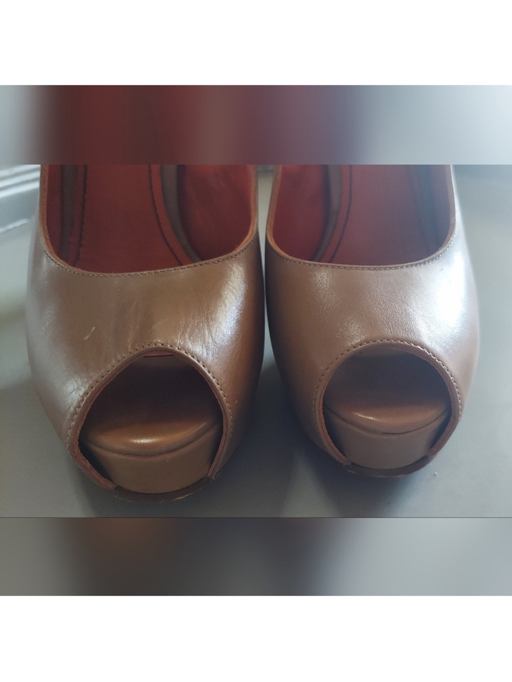 Missoni Multicolor Zigzag Platform Slingback Peep Toe Heels EU 36.5 6 1/2 in us - Picture 4 of 12